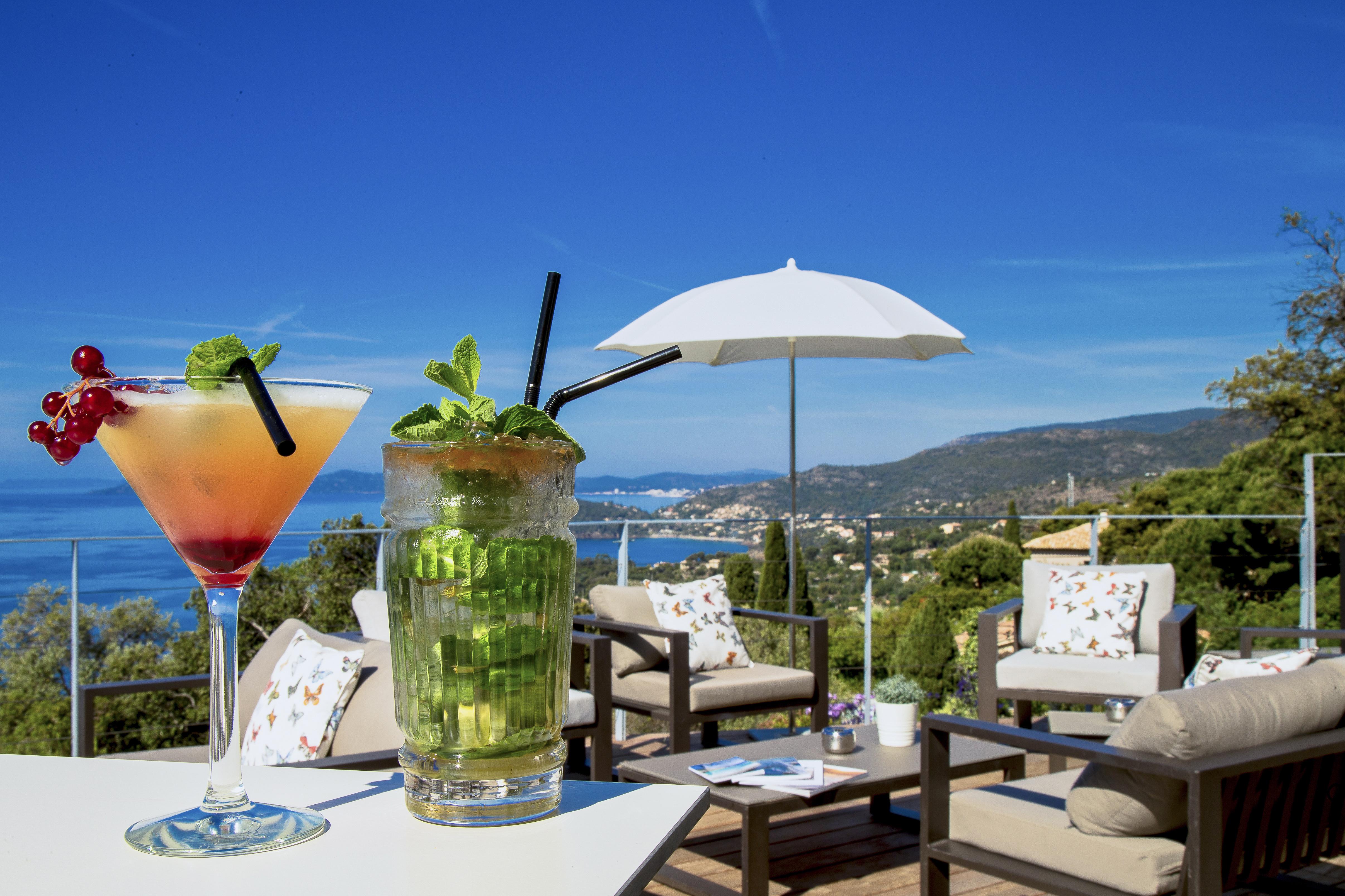 Hotel La Villa Douce Le Le Rayol-Canadel-sur-Mer Exteriör bild